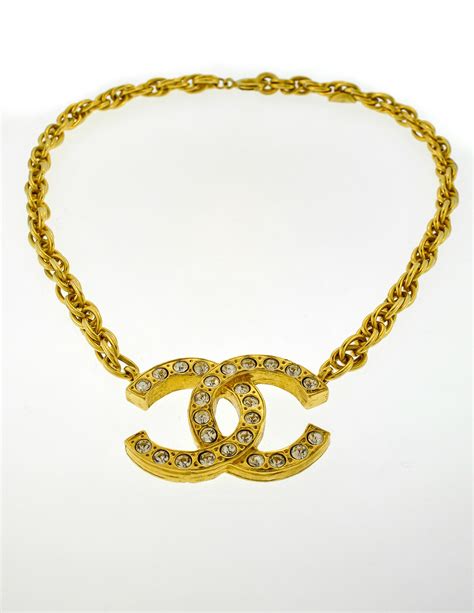 vintage chanel jewelry new york city|authentic Vintage Chanel necklace.